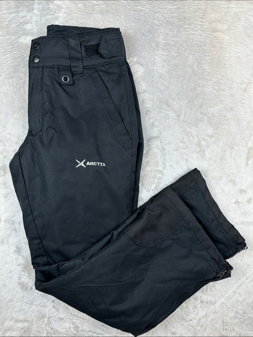 Arctix Women’s Snow Pants Small 31L Black Insulated Ski Snowboard Style 1800